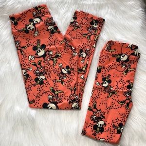Mommy & Me set | LuLaRoe | Minnie Mouse Leggings